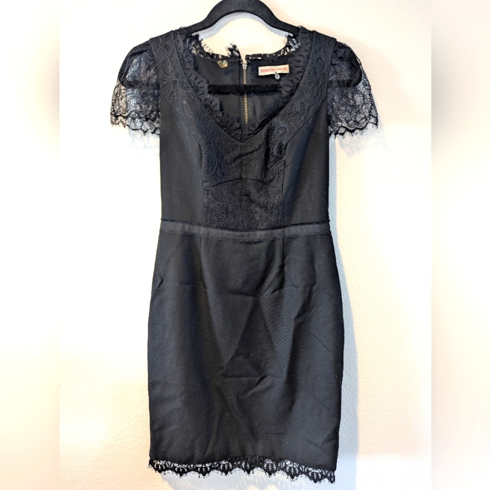 Rebecca Taylor Lace Dress Size 4